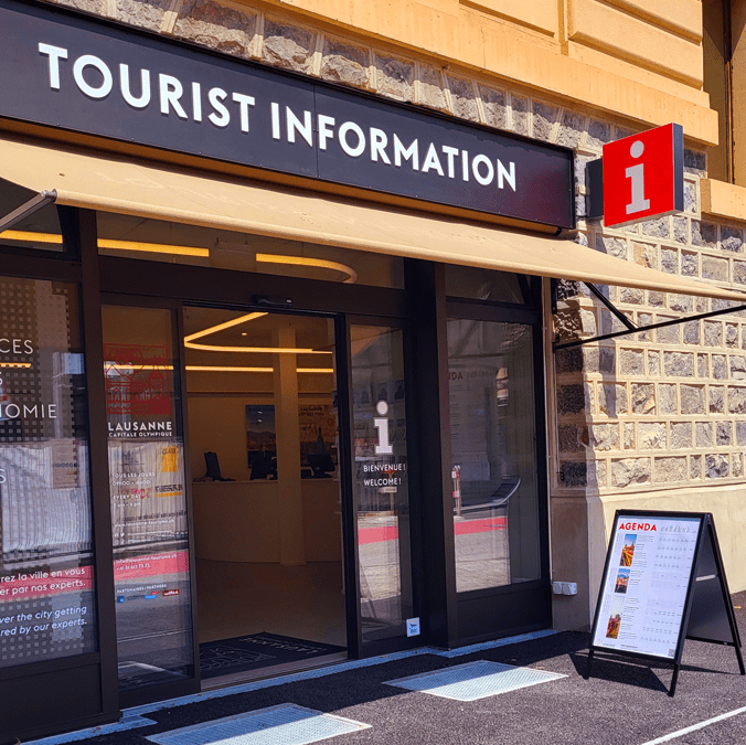 Nouveau point d’information de Lausanne Tourisme
