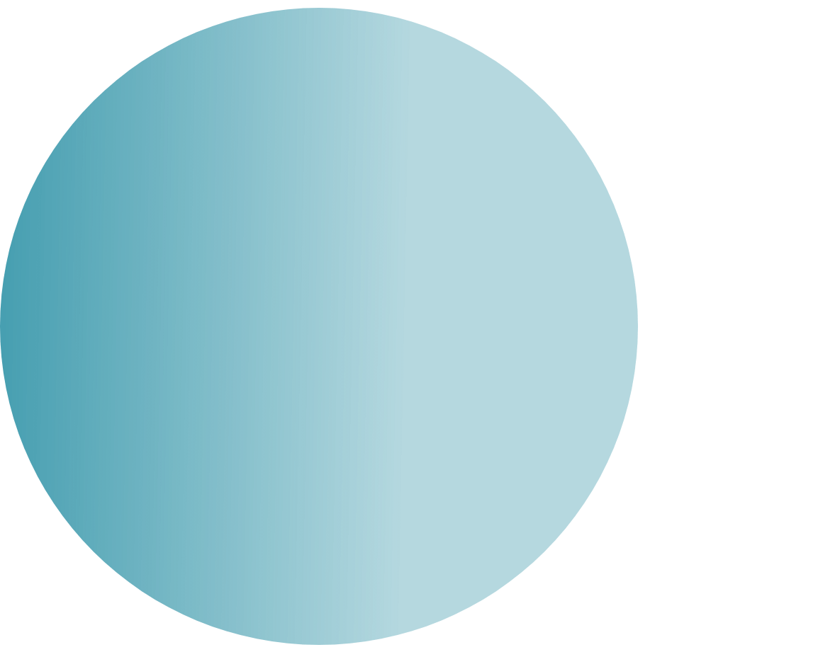 Disque bleu de la couleur des Projets Touristiques